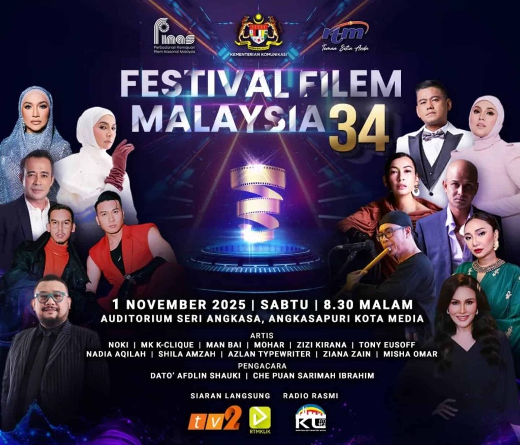 Festival Filem Malaysia Ke-34: Senarai Penuh Pemenang (2025)
