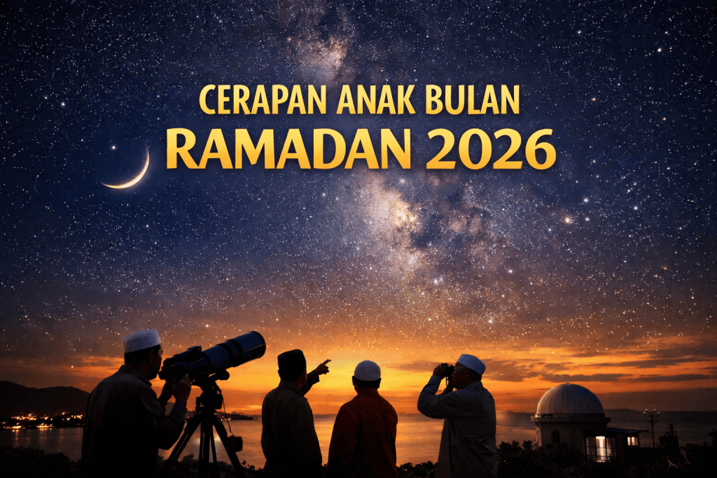 Tarikh Lihat Anak Bulan Ramadan 2026 di Malaysia