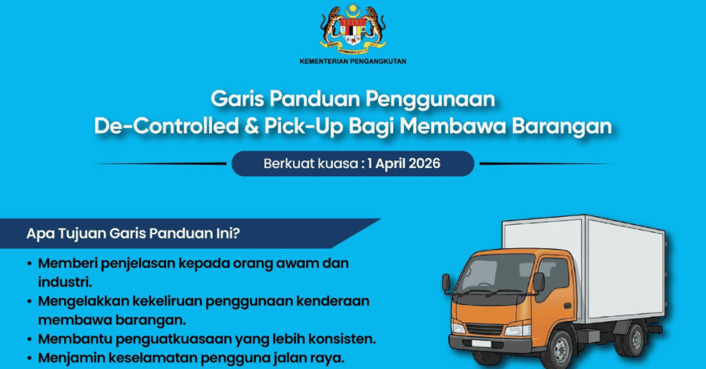 Garis Panduan De-controlled & Pick-Up Bawa Barangan