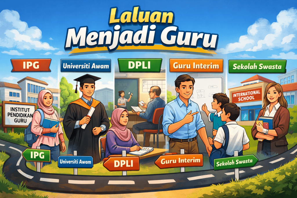Senarai 5 Laluan Menjadi Guru Di Malaysia (2026)