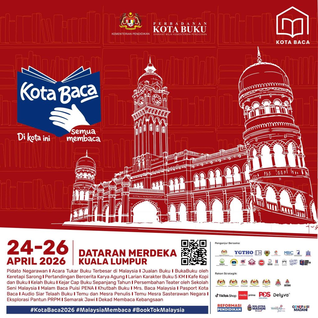 Kota Baca 2026: Festival Ilmu Terbesar Malaysia di Dataran Merdeka