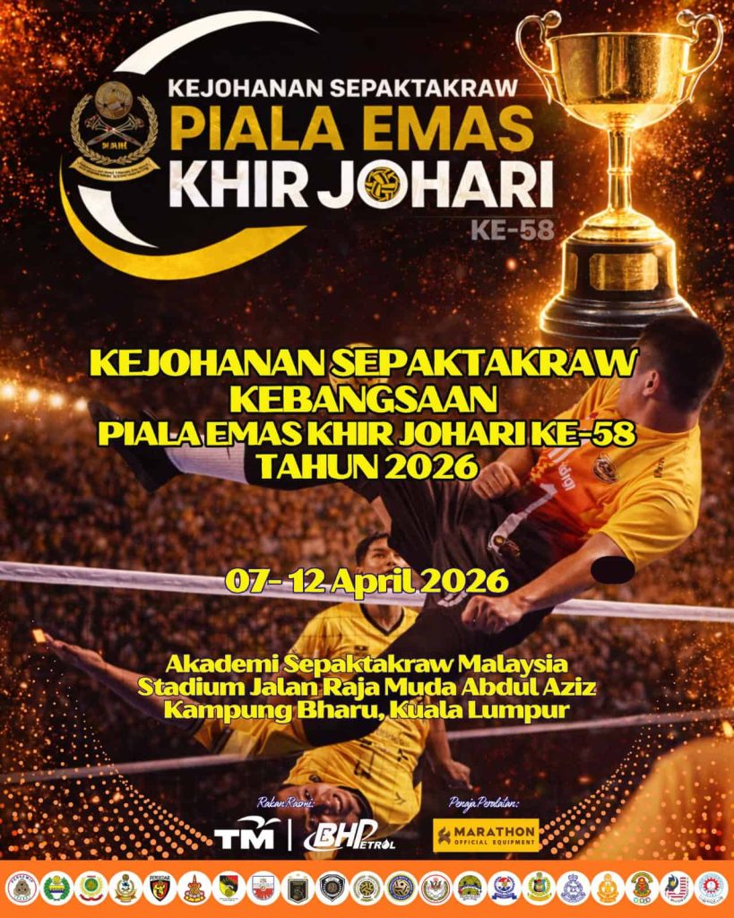 Kejohanan Piala Emas Khir Johari: Harga Tiket & Senarai Pasukan