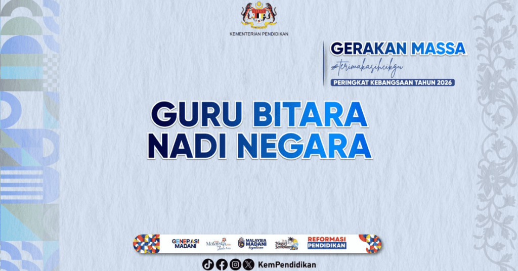 Tema Hari Guru 2026: Guru Bitara Nadi Negara