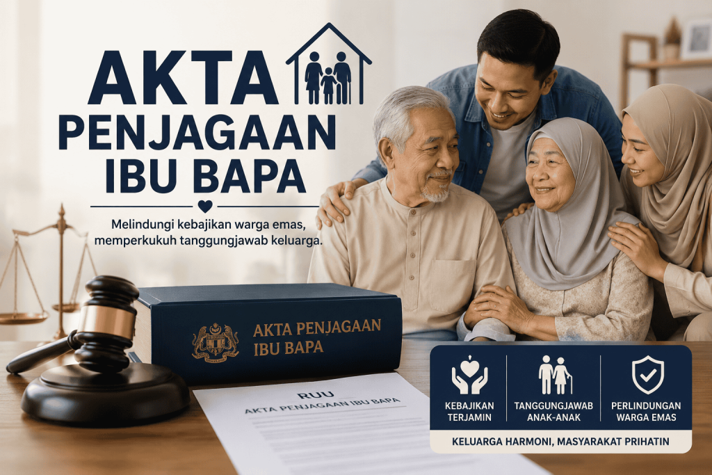 Akta Penjagaan Ibu Bapa: Kerajaan Cadang RUU Lindungi Warga Emas