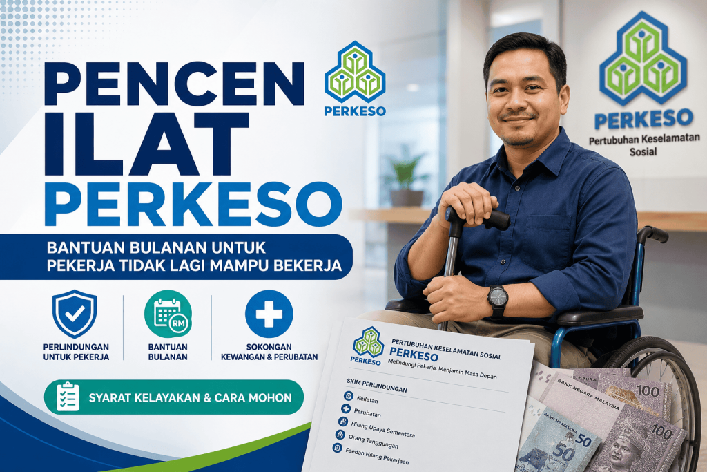 Pencen Ilat – Bantuan Pekerja Tidak Mampu Bekerja