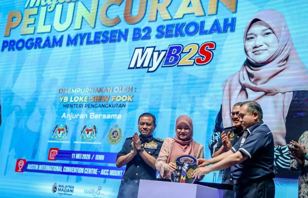 MyB2S 2026: 60,000 Pelajar Bakal Terima Lesen B2 Percuma Melalui Program JPJ