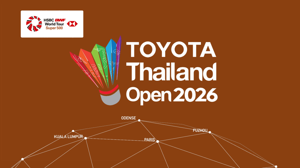 TOYOTA Badminton Terbuka Thailand 2026 [LIVE]
