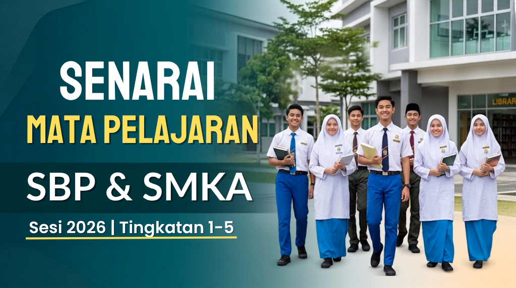 Senarai Mata Pelajaran SBP & SMKA 2026