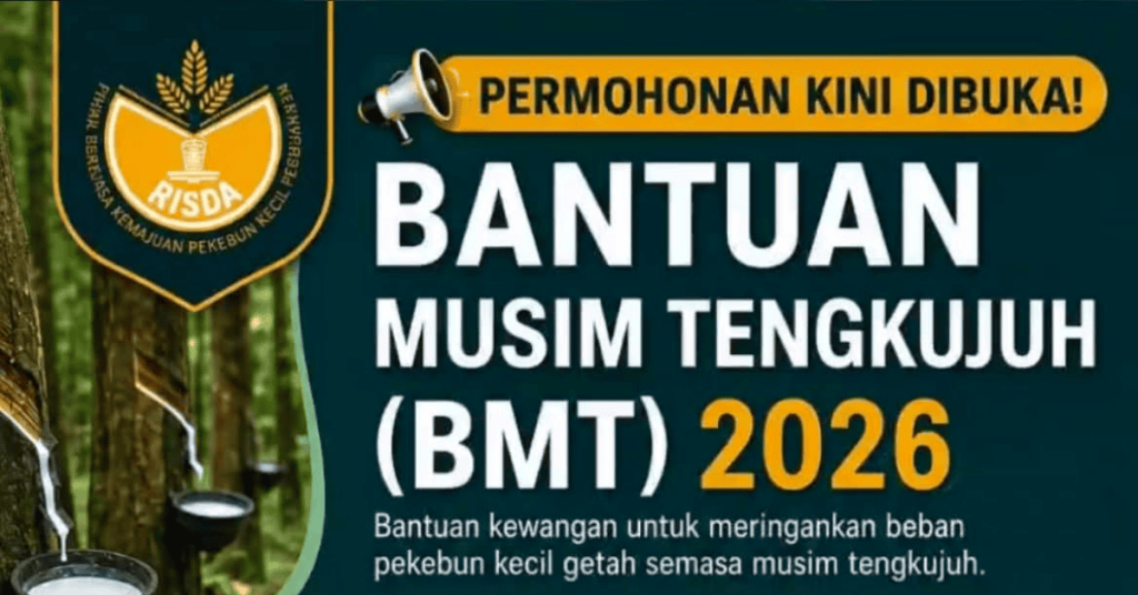 Bantuan Musim Tengkujuh BMT 2026 : Syarat & Cara Permohonan