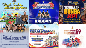 Sambutan Ambang Merdeka 2026 & Bunga Api Setiap Negeri