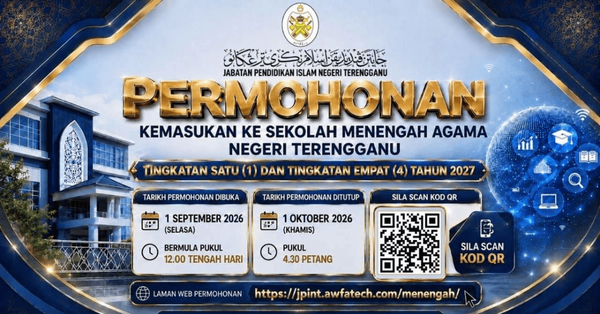 Kemasukan Tingkatan Tingkatan 1 & 4 2027