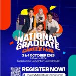 National Graduate Career Fair 2026 Tawar Lebih 8,000 Peluang Pekerjaan, Gaji Hingga RM17,000