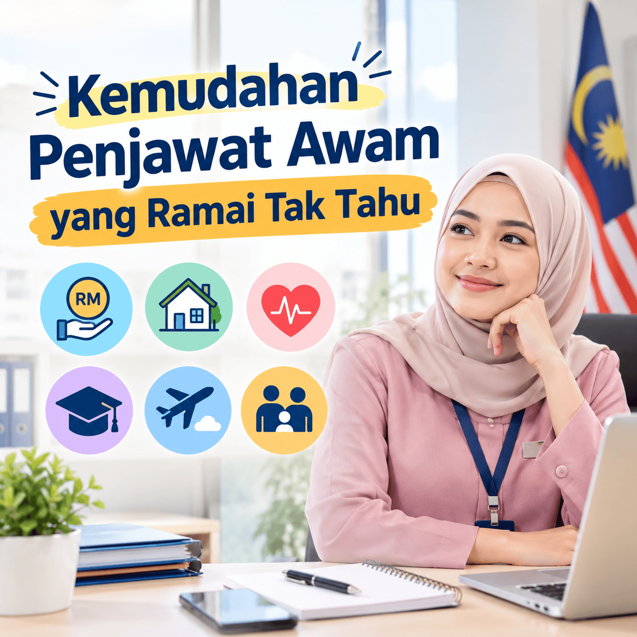 Kemudahan Penjawat Awam yang Ramai Tak Tahu