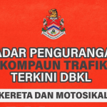 Tawaran Pengurangan Kompaun Trafik DBKL